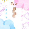 Gender reveal invitation